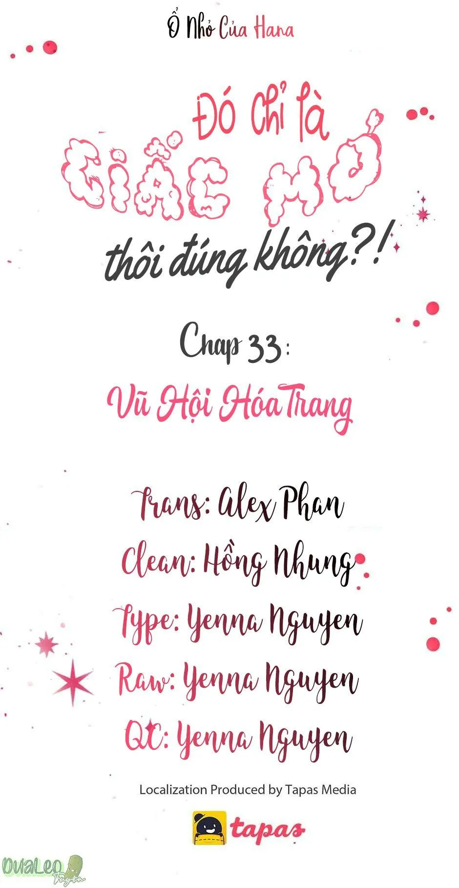 Chỉ Là Giấc Mơ Thôi Phải Không? Chapter 33 Trang 15