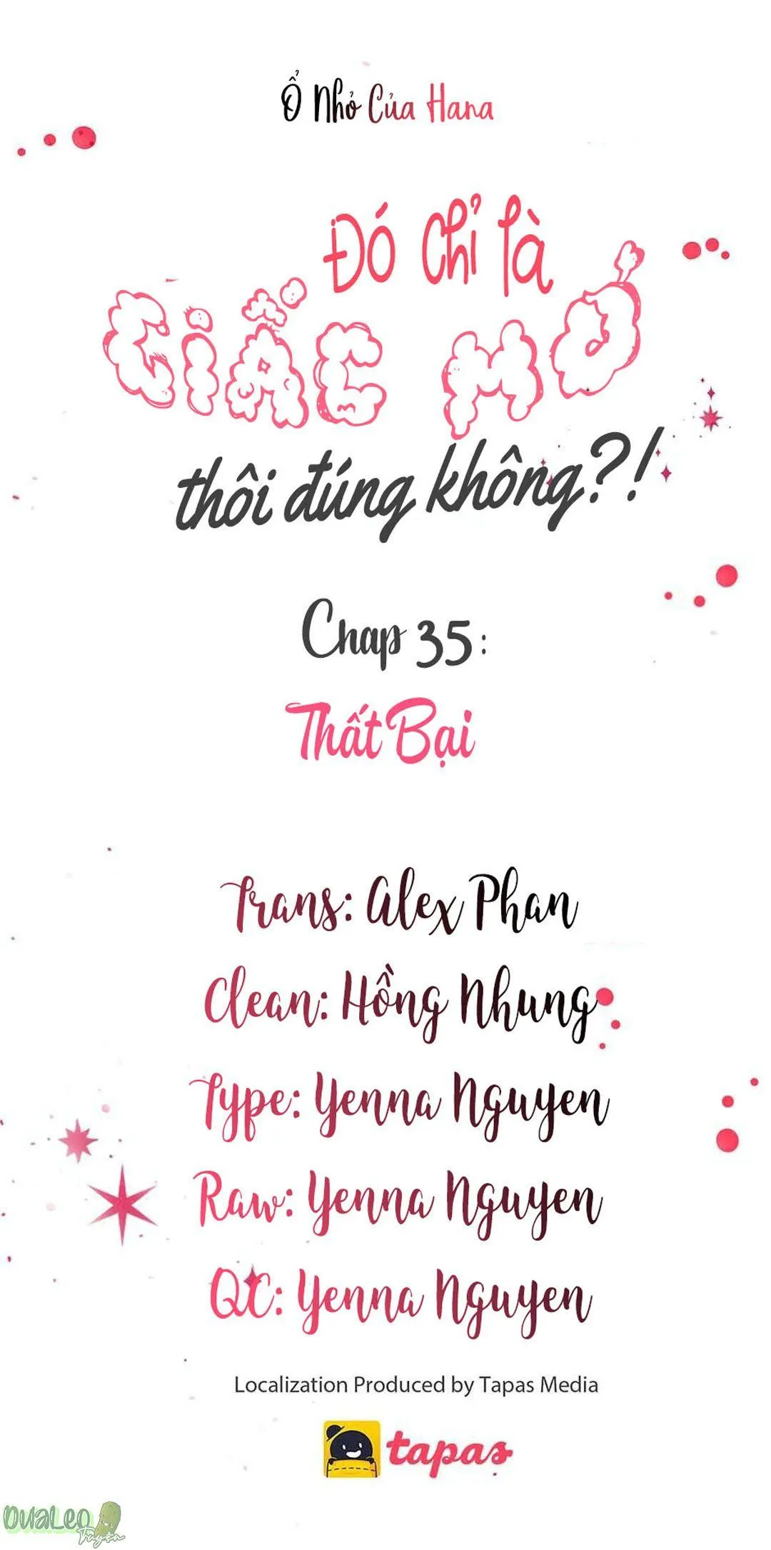 Chỉ Là Giấc Mơ Thôi Phải Không? Chapter 35 Trang 22