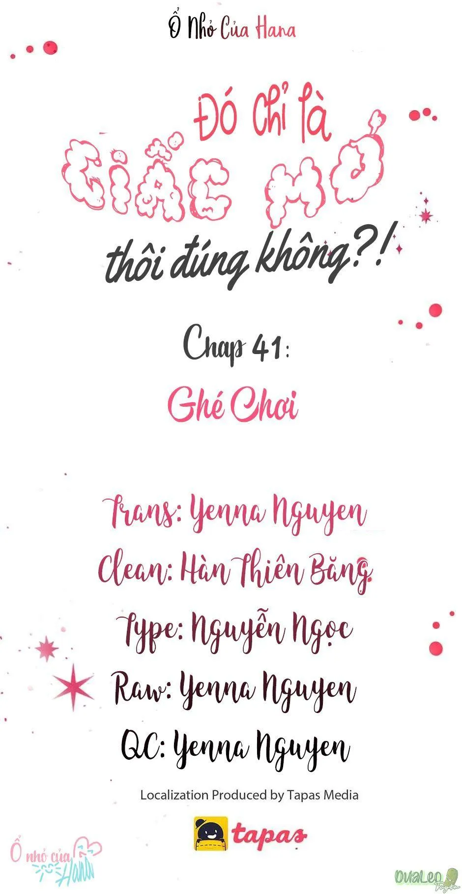 Chỉ Là Giấc Mơ Thôi Phải Không? Chapter 41 Trang 10