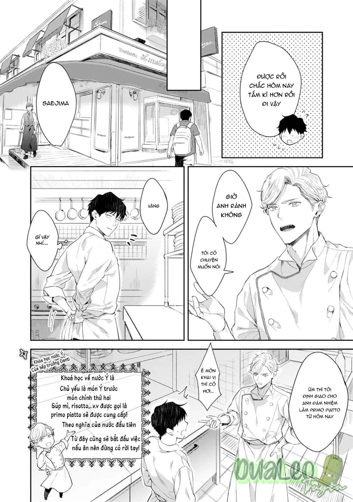 Chiếc lưỡi của anh đúng là món khai vị tuyệt hảo Chapter 3 Trang 10