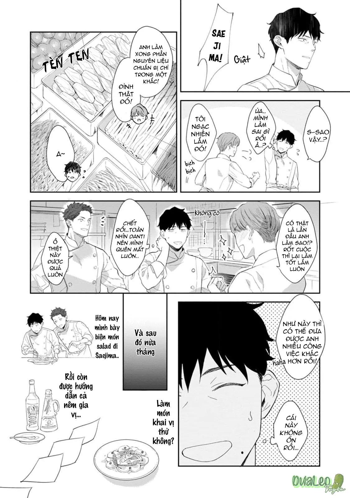 Chiếc lưỡi của anh đúng là món khai vị tuyệt hảo Chapter 1 Trang 18