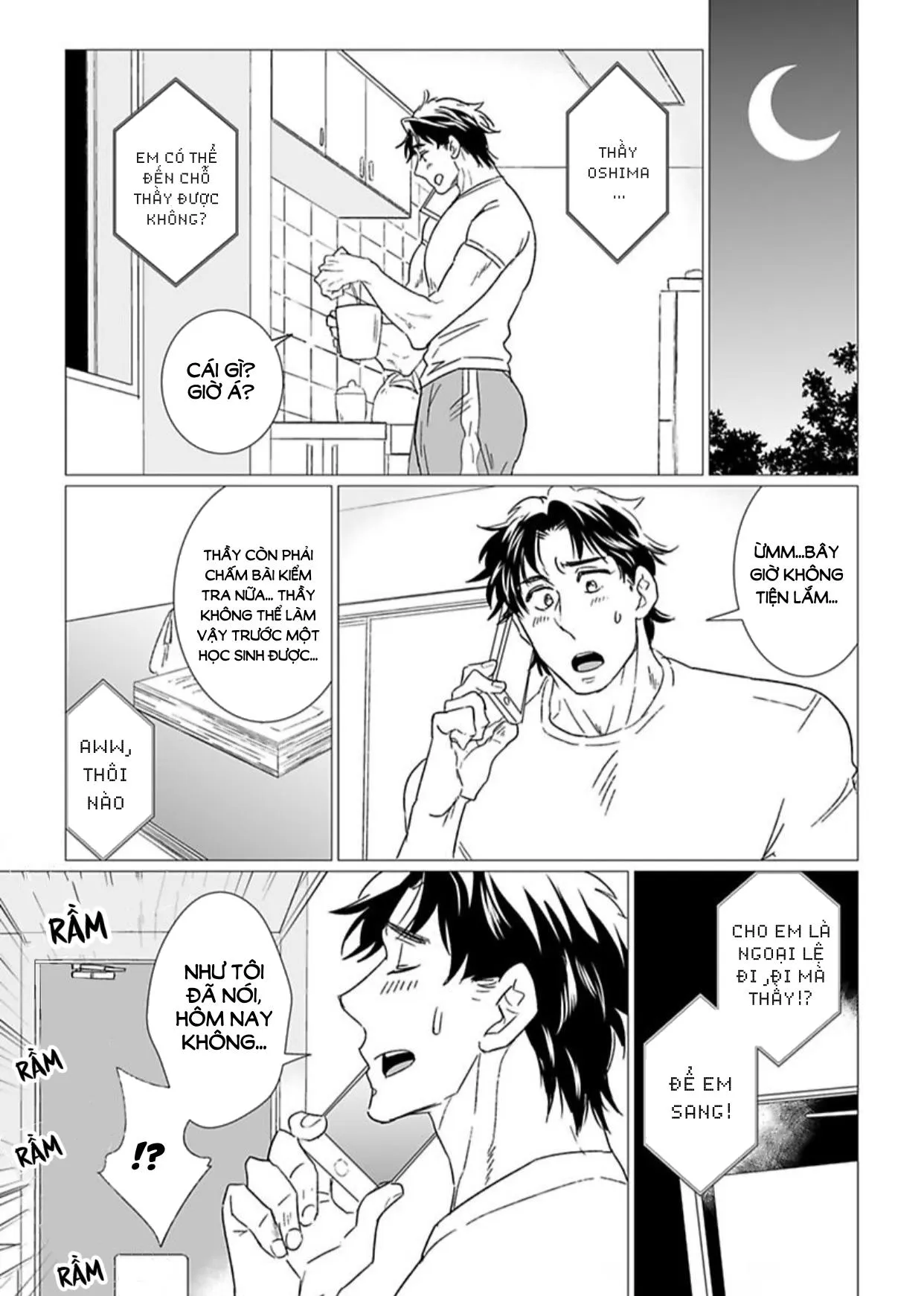 Chiếm Lấy Tình Yêu Của Em Bằng Mông Thầy Đi! Ngực Bự Sensei Chapter 8 Trang 3