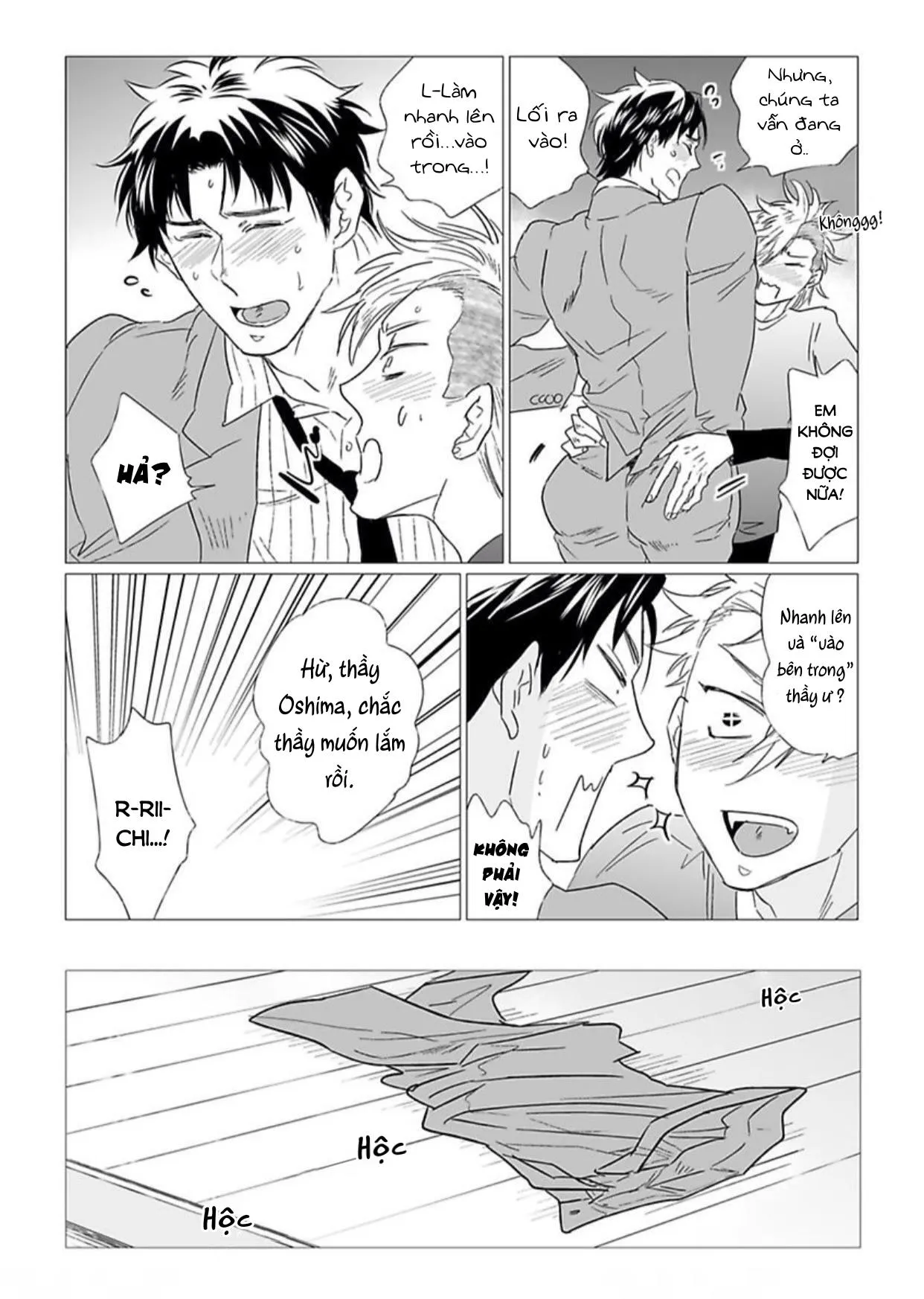 Chiếm Lấy Tình Yêu Của Em Bằng Mông Thầy Đi! Ngực Bự Sensei Chapter 10 Trang 5