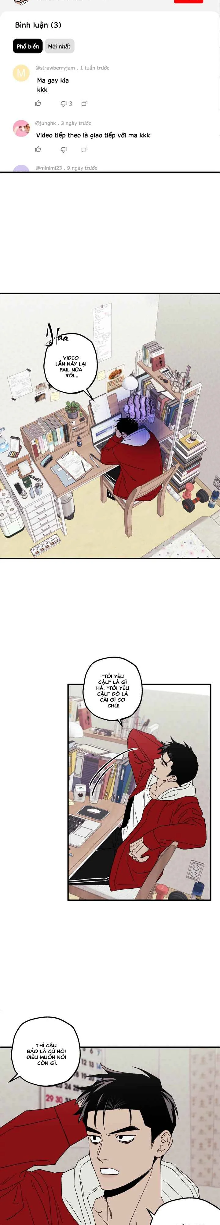 Chuyện được ma tỏ tình Chapter 1 Trang 14