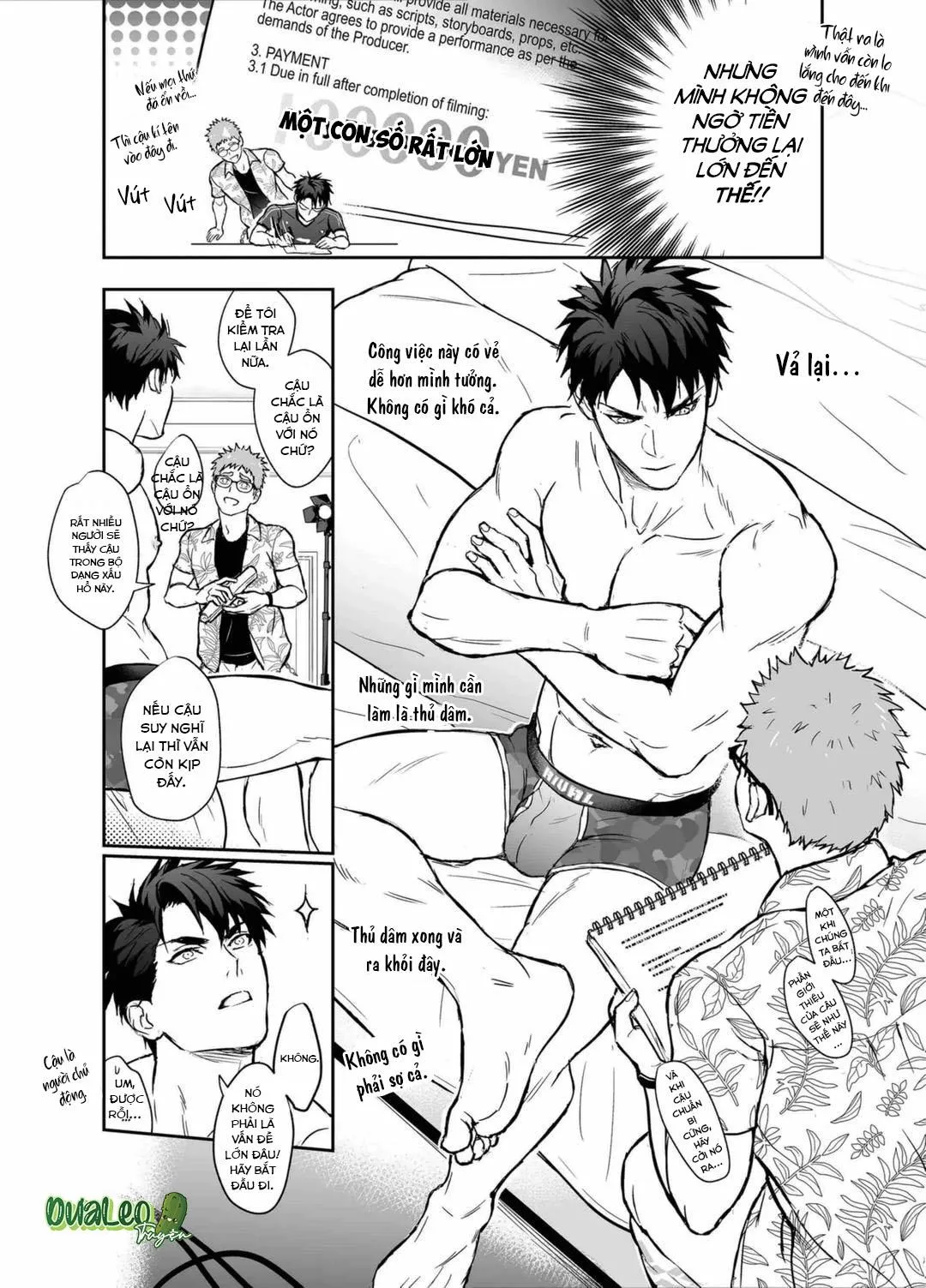 Đóng chung phim p*rn với kẻ thù không đội trời chung của tôi. Chapter 1 Trang 18