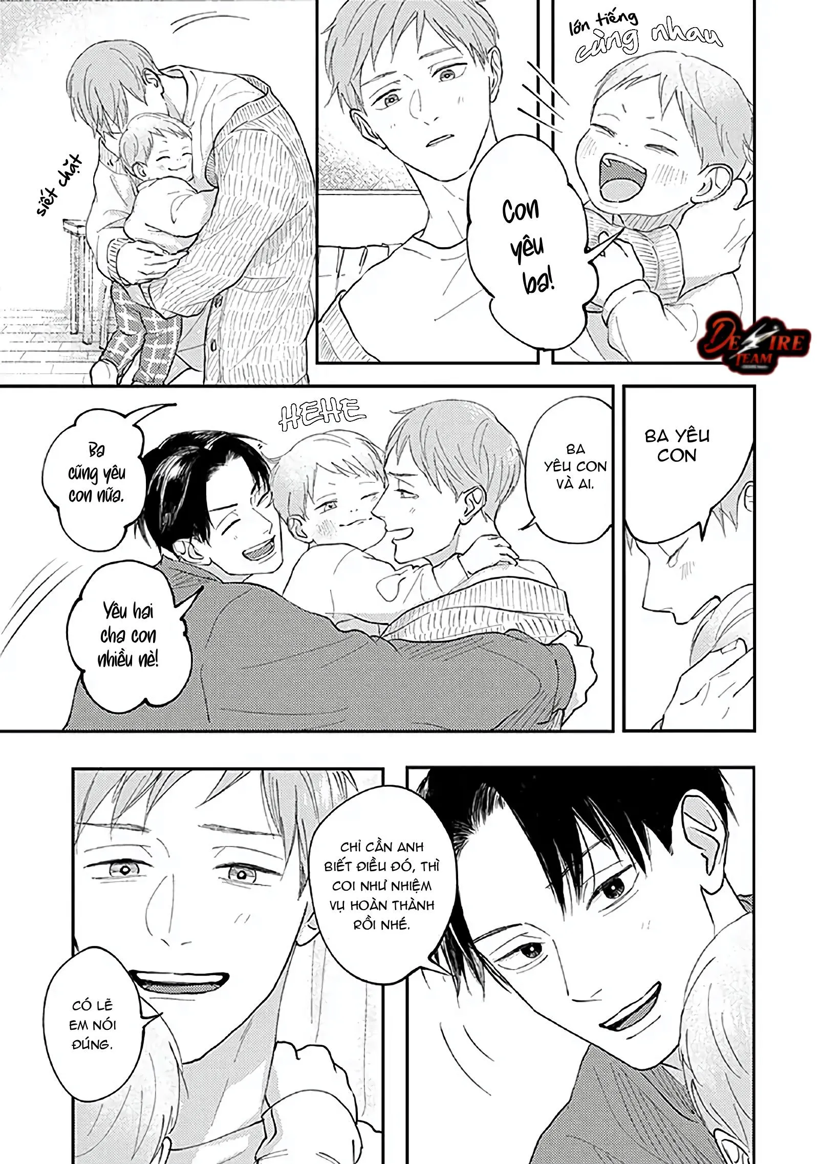 [END] Ba Lớn Ba Nhỏ Của Tôi Chapter 5 Trang 18