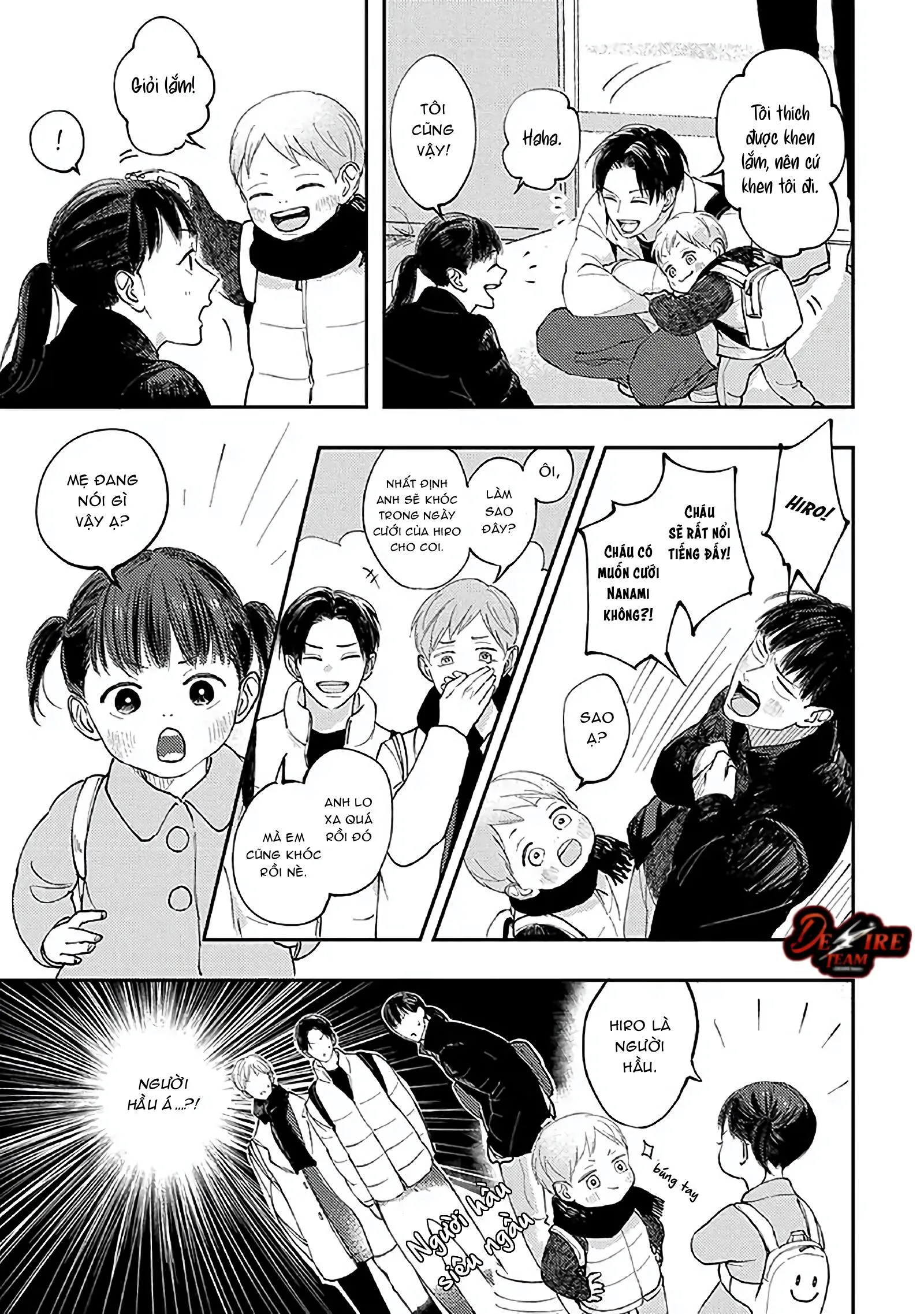 [END] Ba Lớn Ba Nhỏ Của Tôi Chapter 5 Trang 26