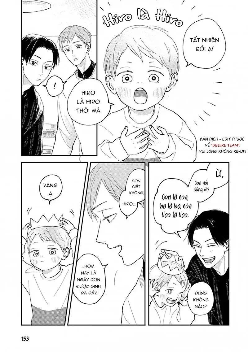 [END] Ba Lớn Ba Nhỏ Của Tôi Chapter 6 Trang 16