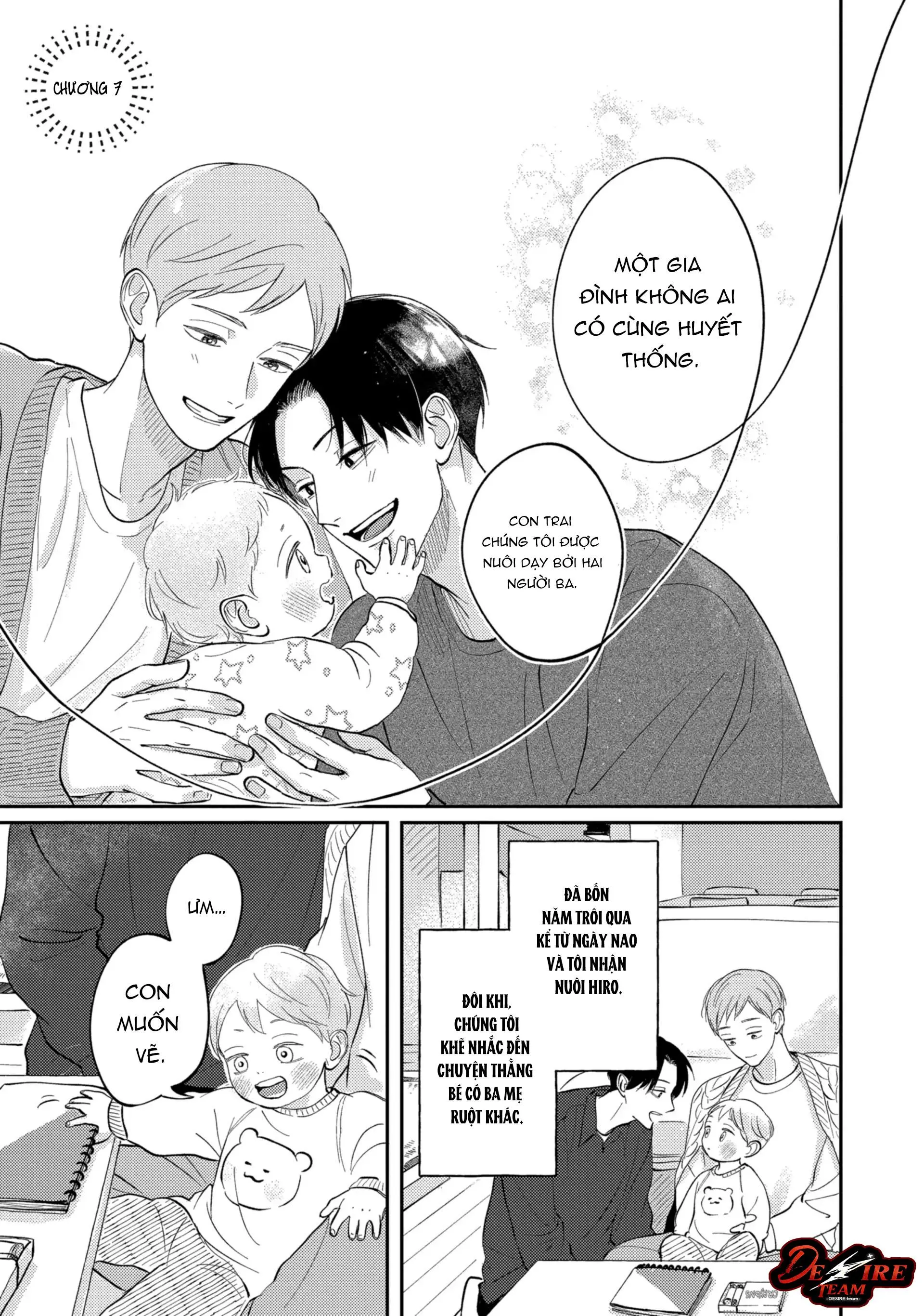 [END] Ba Lớn Ba Nhỏ Của Tôi Chapter 7 Trang 6