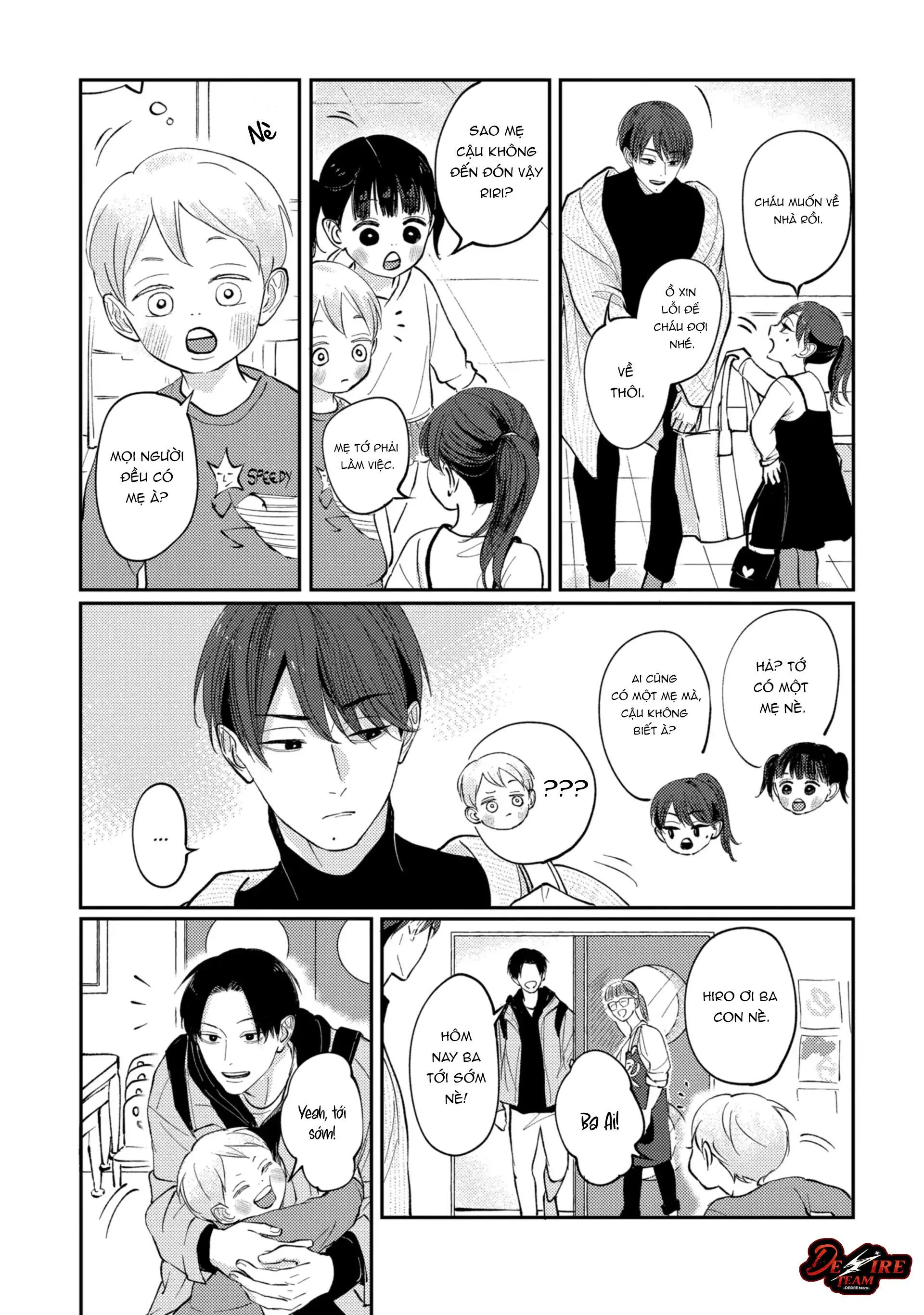 [END] Ba Lớn Ba Nhỏ Của Tôi Chapter 7 Trang 12