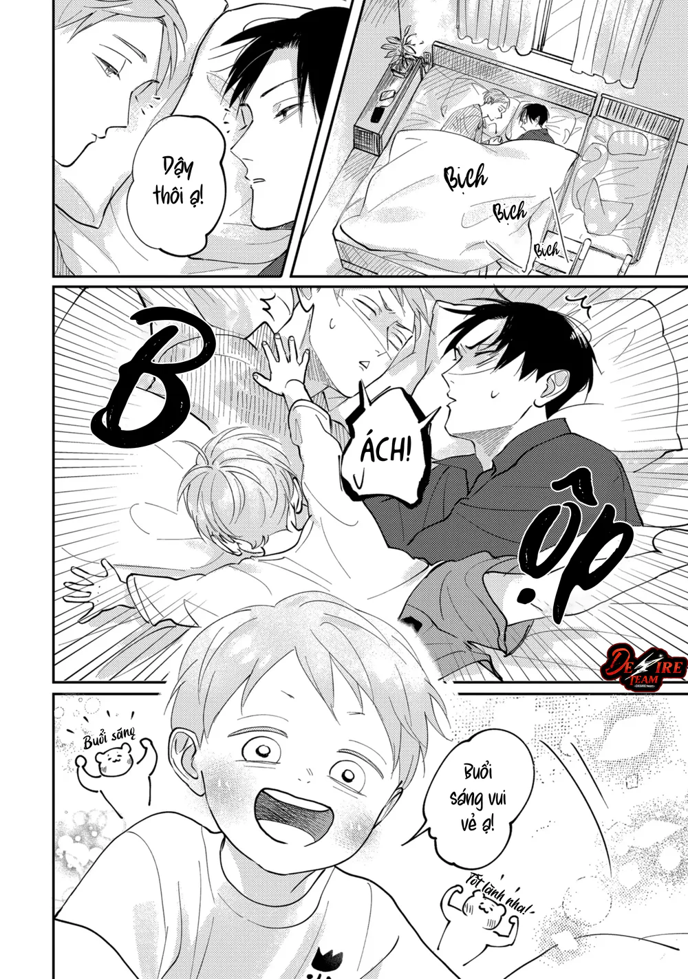 [END] Ba Lớn Ba Nhỏ Của Tôi Chapter 8 Trang 12