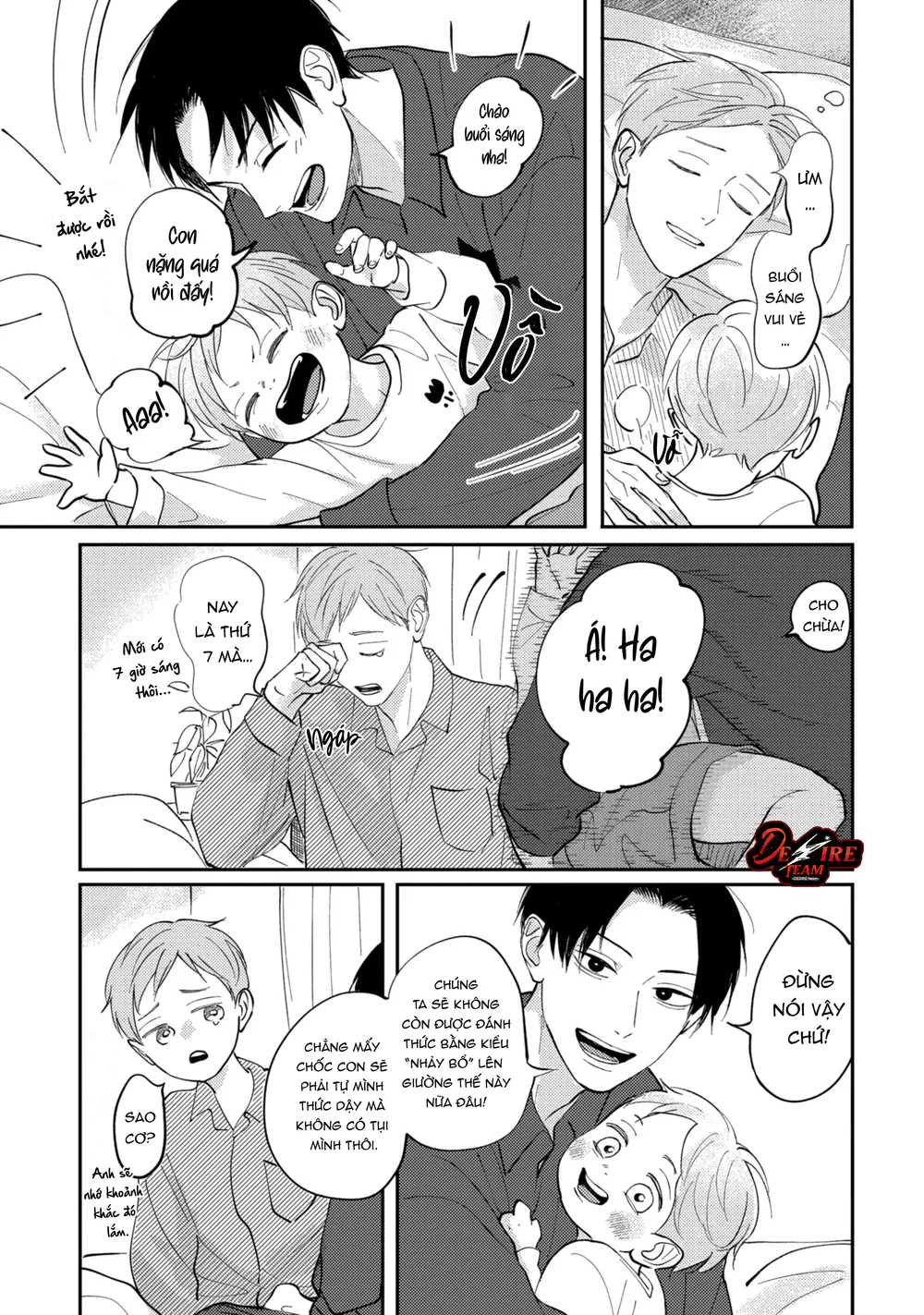 [END] Ba Lớn Ba Nhỏ Của Tôi Chapter 8 Trang 13