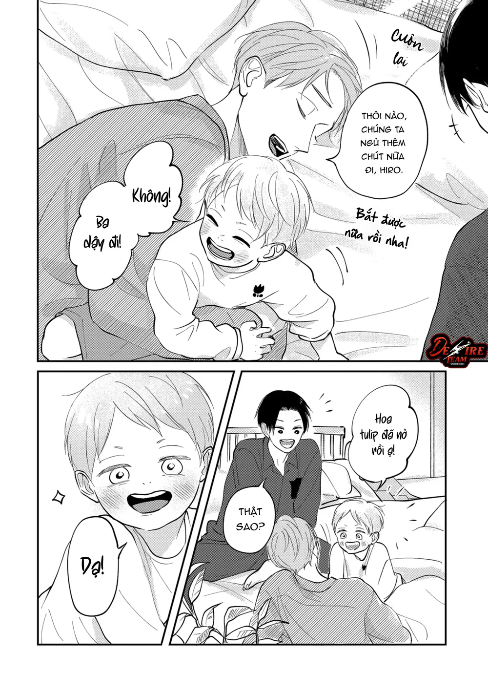 [END] Ba Lớn Ba Nhỏ Của Tôi Chapter 8 Trang 14