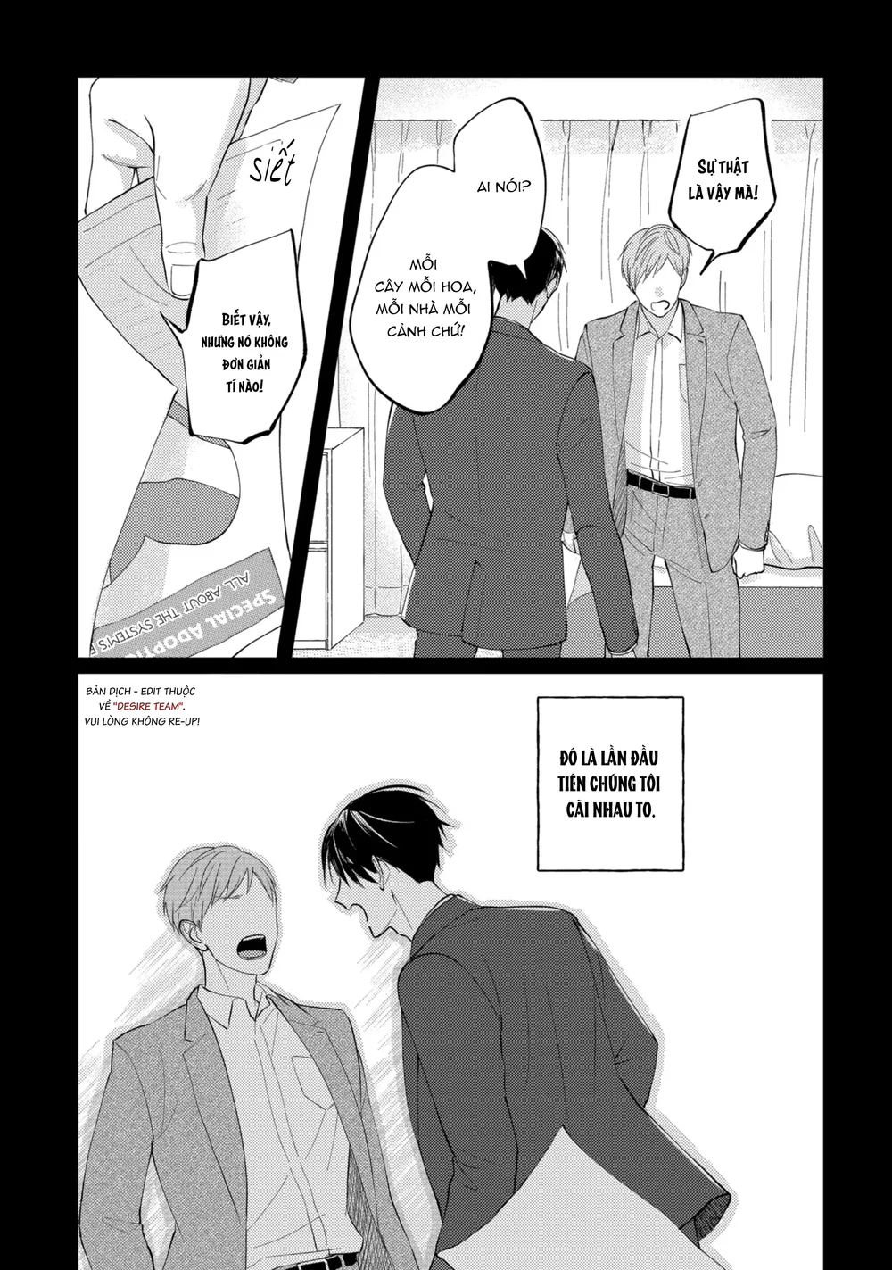 [END] Ba Lớn Ba Nhỏ Của Tôi Chapter 9 Trang 13