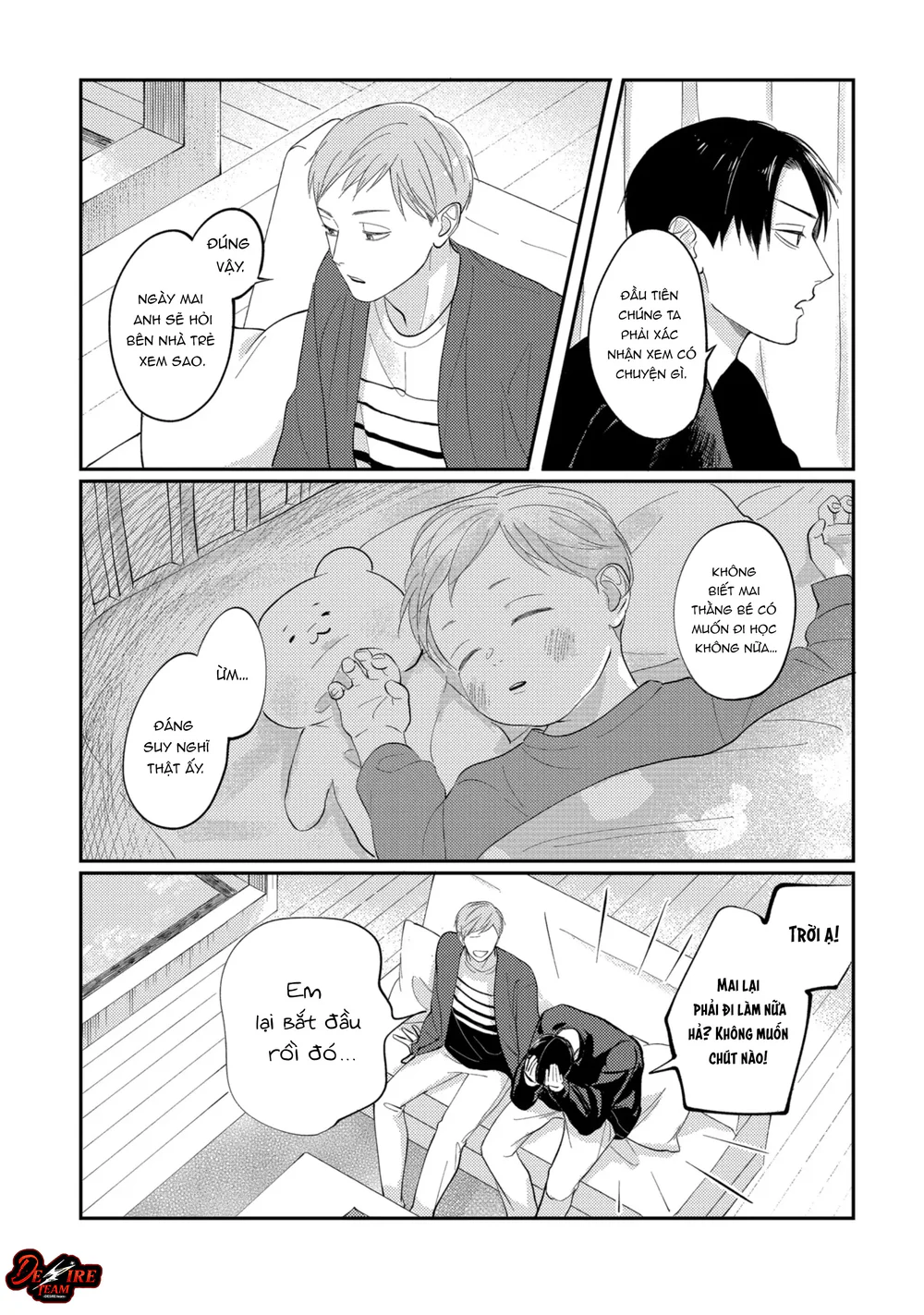 [END] Ba Lớn Ba Nhỏ Của Tôi Chapter 9 Trang 27