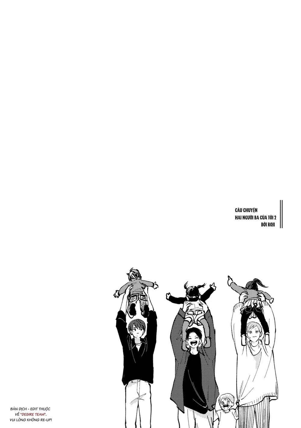 [END] Ba Lớn Ba Nhỏ Của Tôi Chapter 9 Trang 32