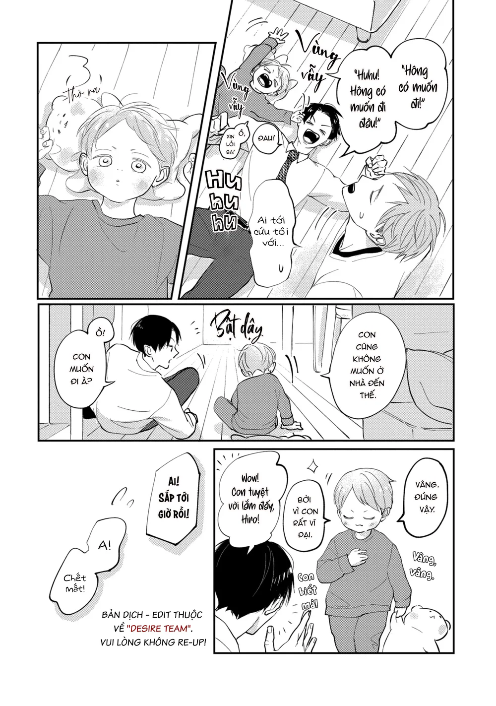 [END] Ba Lớn Ba Nhỏ Của Tôi Chapter 10 Trang 16