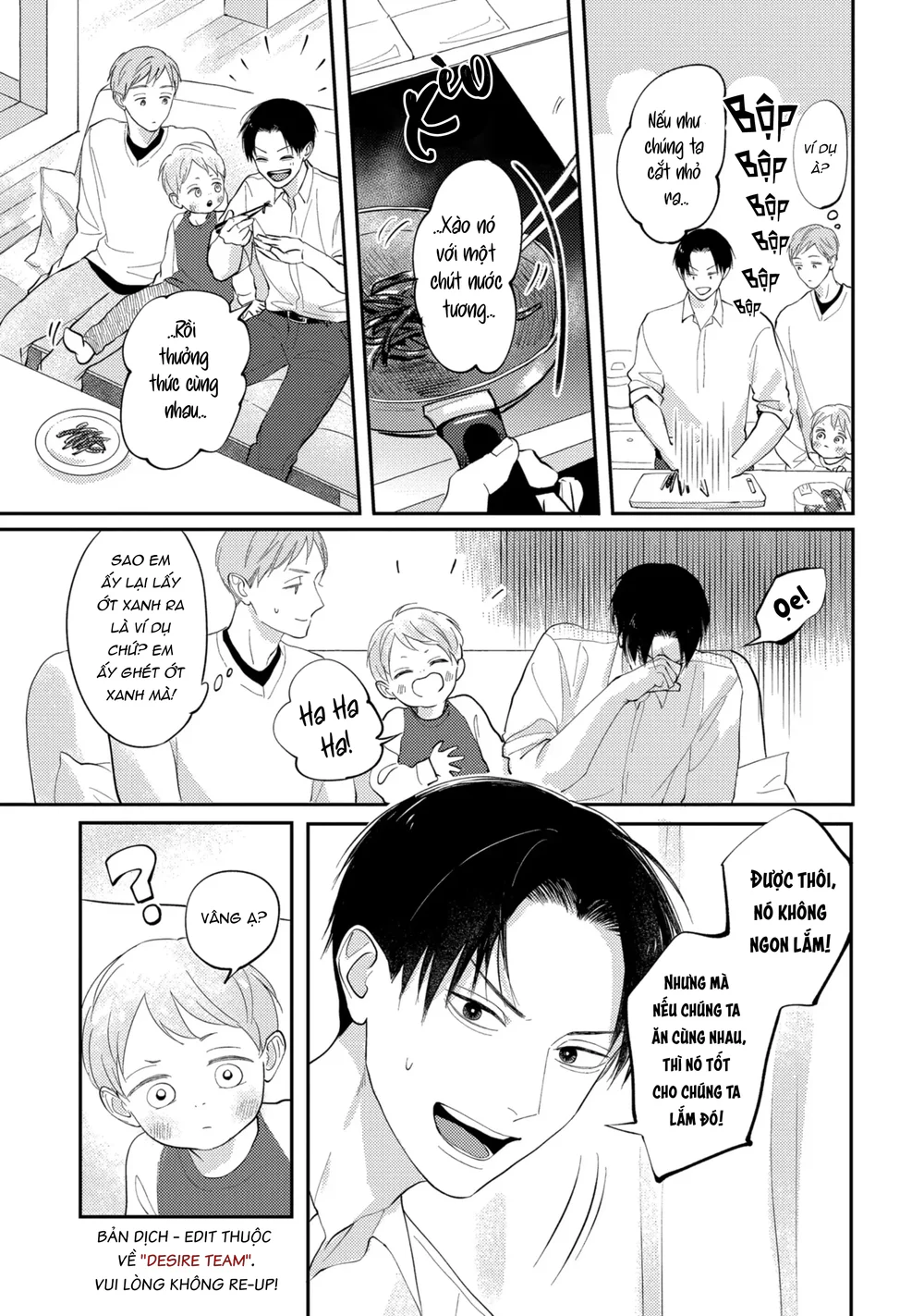 [END] Ba Lớn Ba Nhỏ Của Tôi Chapter 10 Trang 23