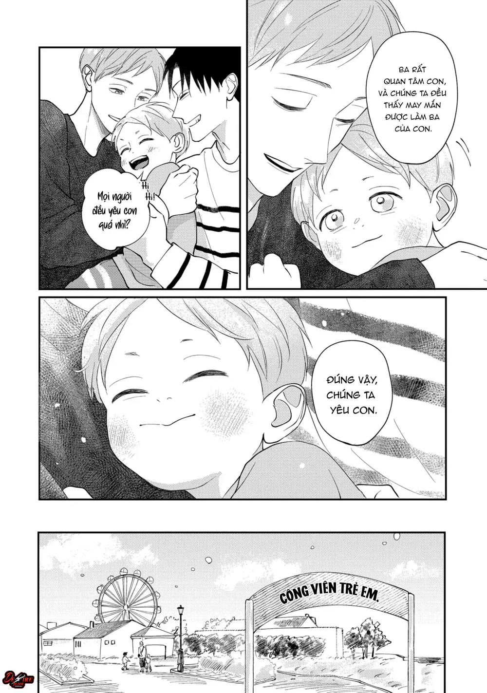 [END] Ba Lớn Ba Nhỏ Của Tôi Chapter 12 Trang 26