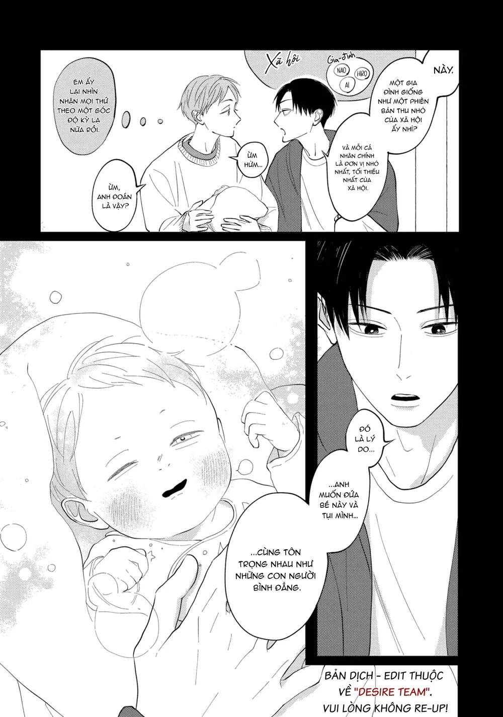 [END] Ba Lớn Ba Nhỏ Của Tôi Chapter 13 Trang 5