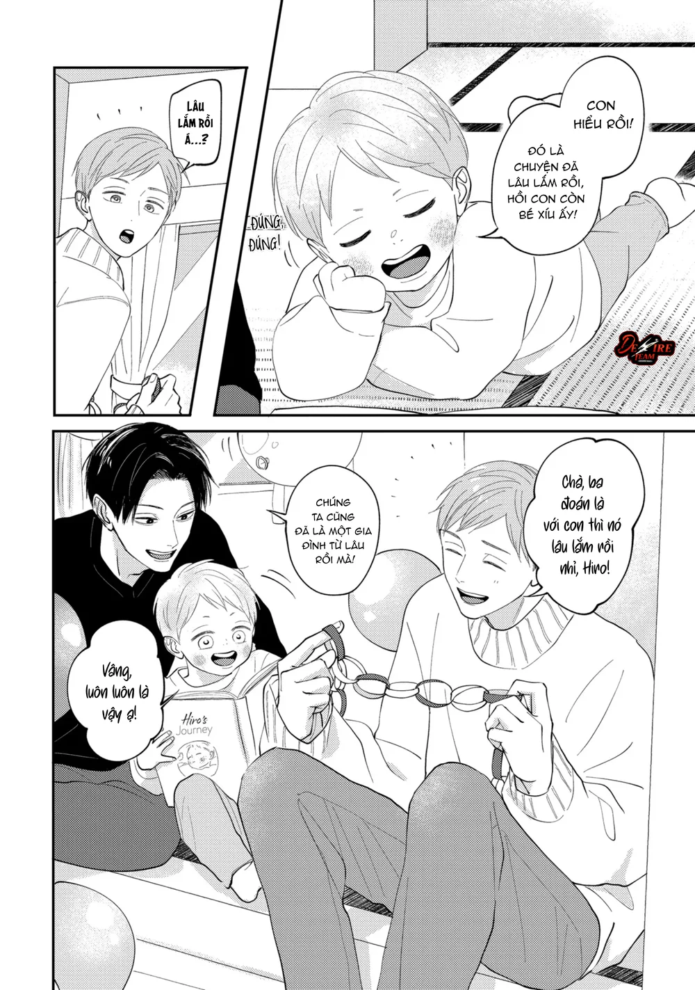 [END] Ba Lớn Ba Nhỏ Của Tôi Chapter 13 Trang 9