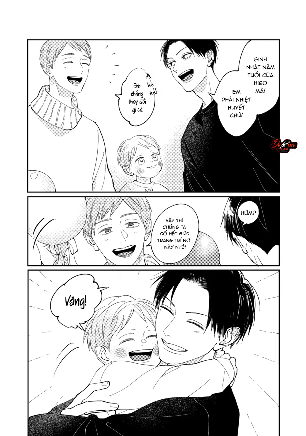 [END] Ba Lớn Ba Nhỏ Của Tôi Chapter 14 Trang 9