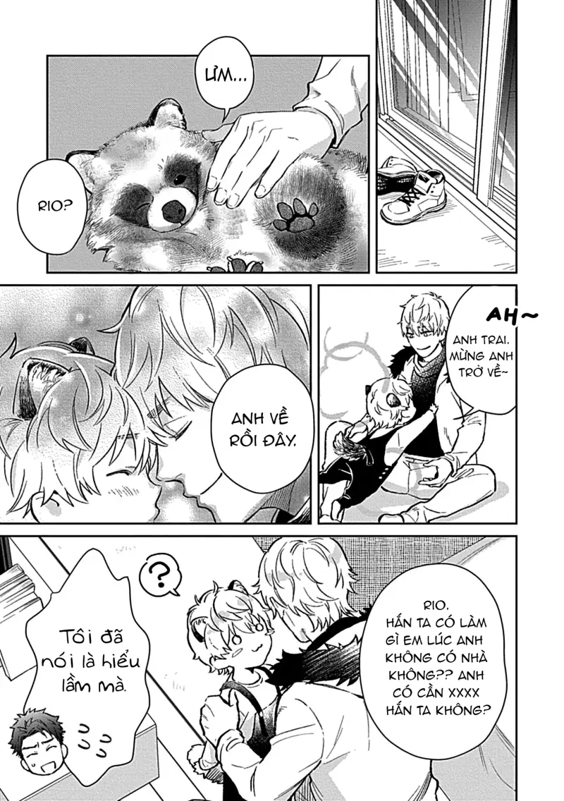 [END] Trở Thành Một Gia Đình Cùng Hai Anh Em Tanuki Chapter 2 Trang 15