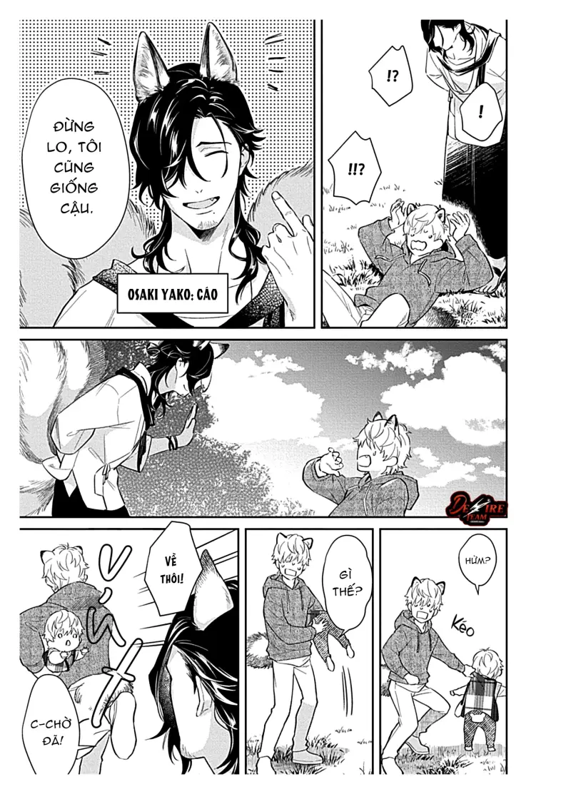 [END] Trở Thành Một Gia Đình Cùng Hai Anh Em Tanuki Chapter 3 Trang 14