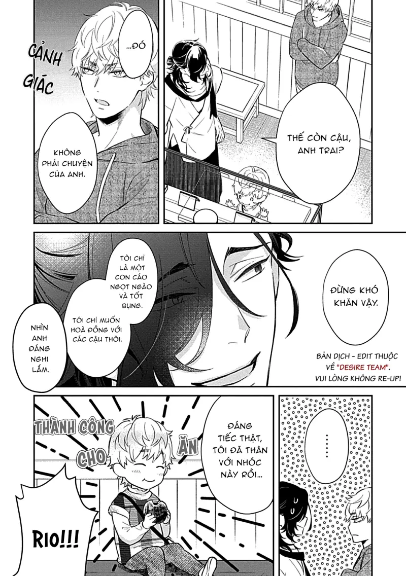 [END] Trở Thành Một Gia Đình Cùng Hai Anh Em Tanuki Chapter 3 Trang 17