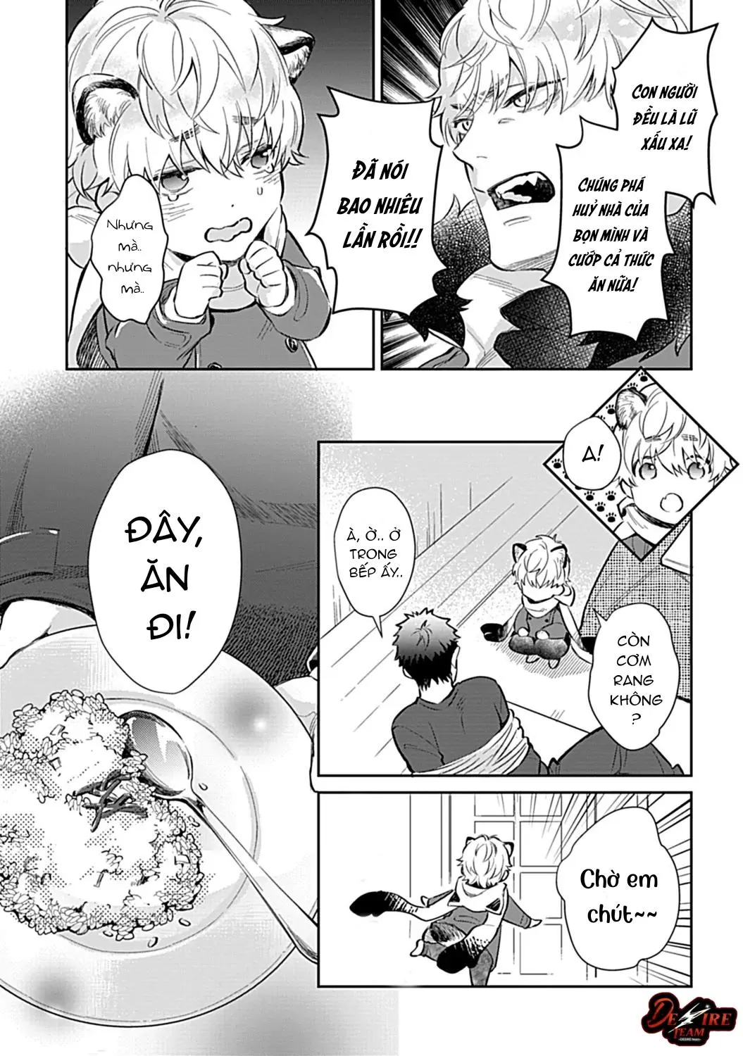 [END] Trở Thành Một Gia Đình Cùng Hai Anh Em Tanuki Chapter 1 Trang 13