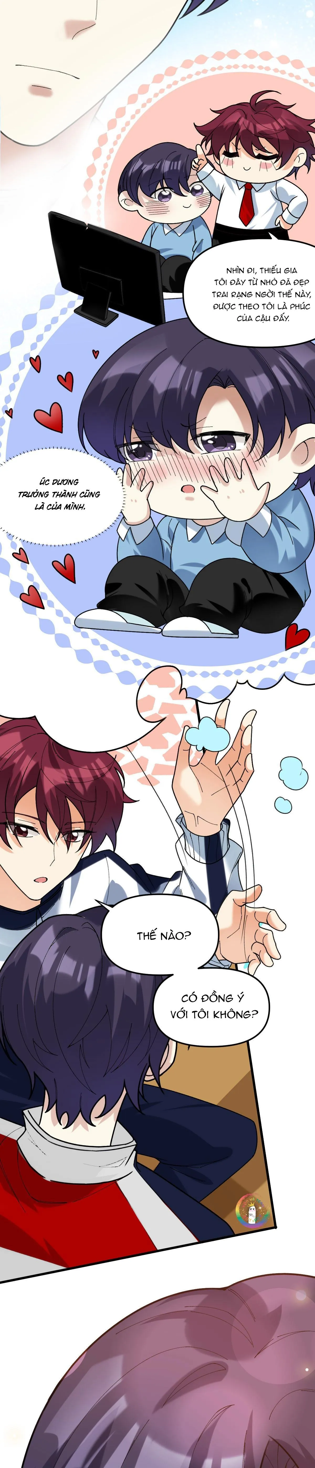 (END) Giáo Bá Yêu Đương Qua Mạng Bị Lật Xe Rồi! Chapter 65 Trang 11