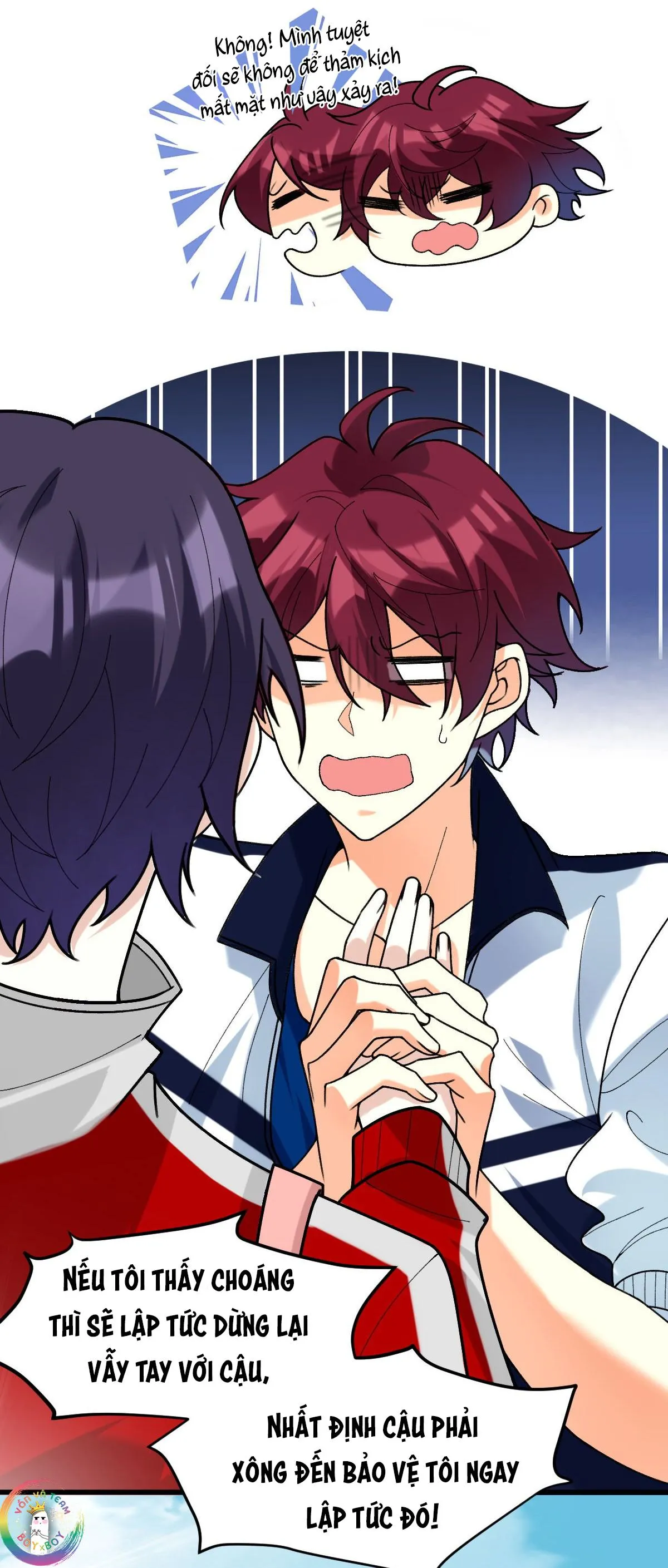 (END) Giáo Bá Yêu Đương Qua Mạng Bị Lật Xe Rồi! Chapter 67 Trang 8