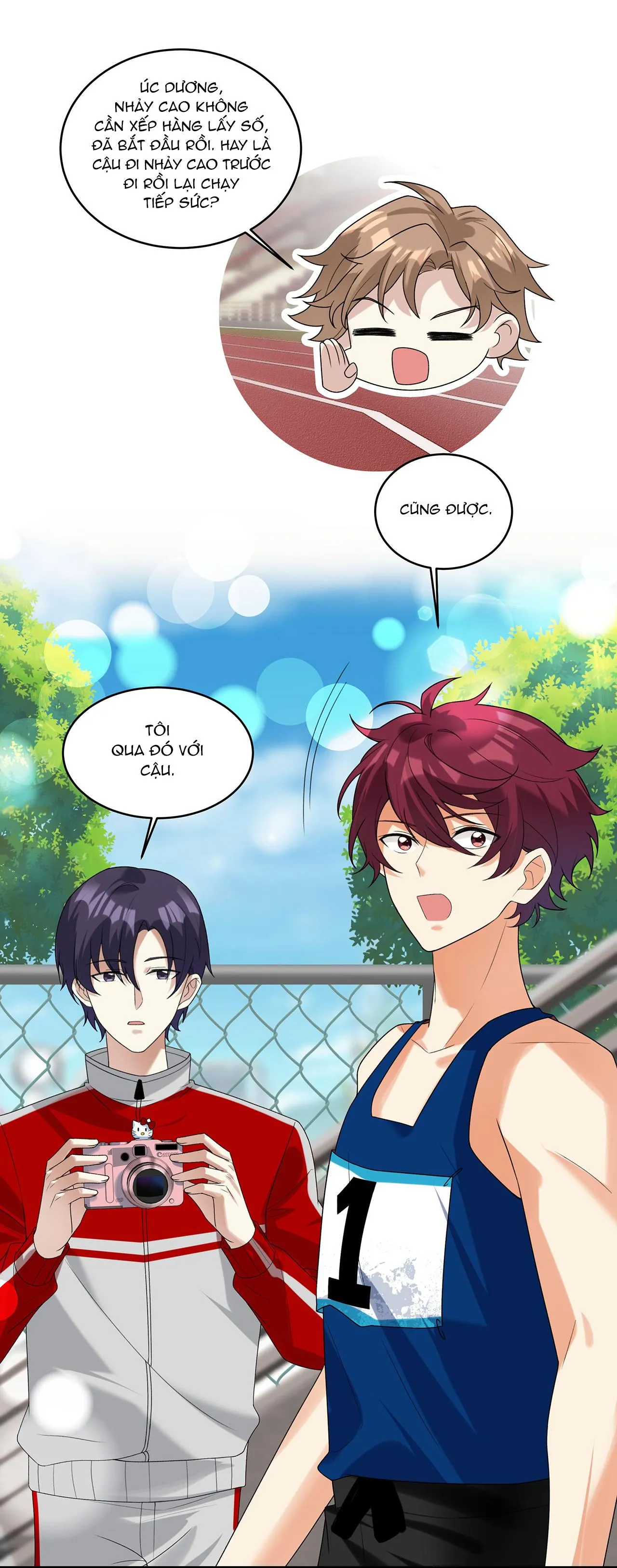 (END) Giáo Bá Yêu Đương Qua Mạng Bị Lật Xe Rồi! Chapter 70 Trang 4