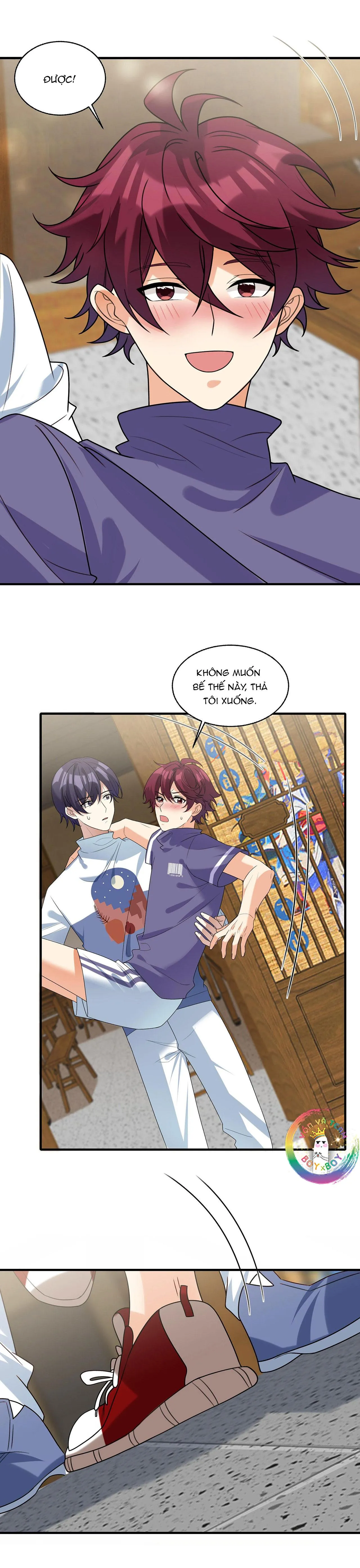 (END) Giáo Bá Yêu Đương Qua Mạng Bị Lật Xe Rồi! Chapter 76 Trang 9