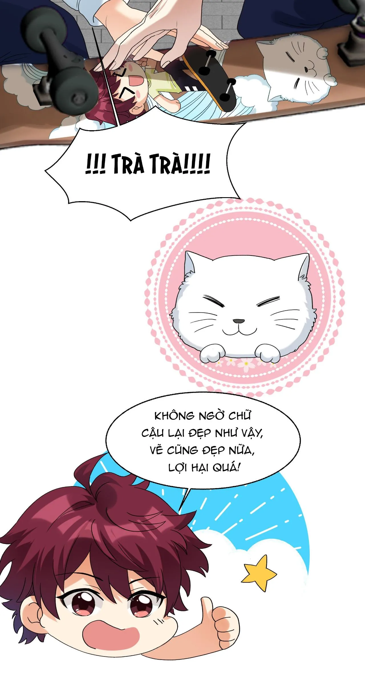 (END) Giáo Bá Yêu Đương Qua Mạng Bị Lật Xe Rồi! Chapter 80 Trang 13