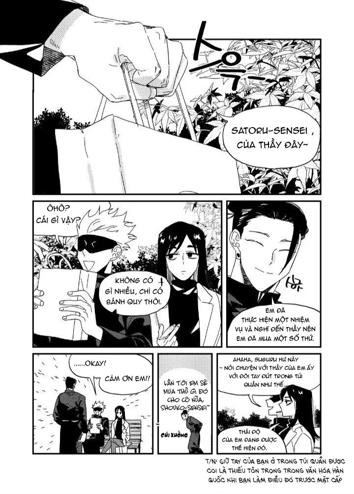 Gojo Satoru x Getou Suguru Chapter 1 Trang 3
