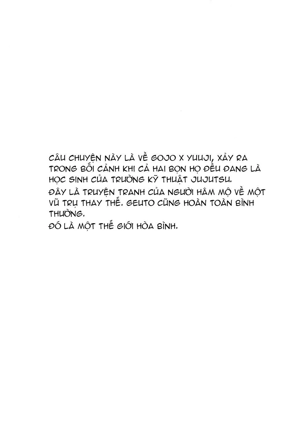 Tổng hợp Goyuu–Jujutsu Kaisen dj Chapter 4 Trang 3