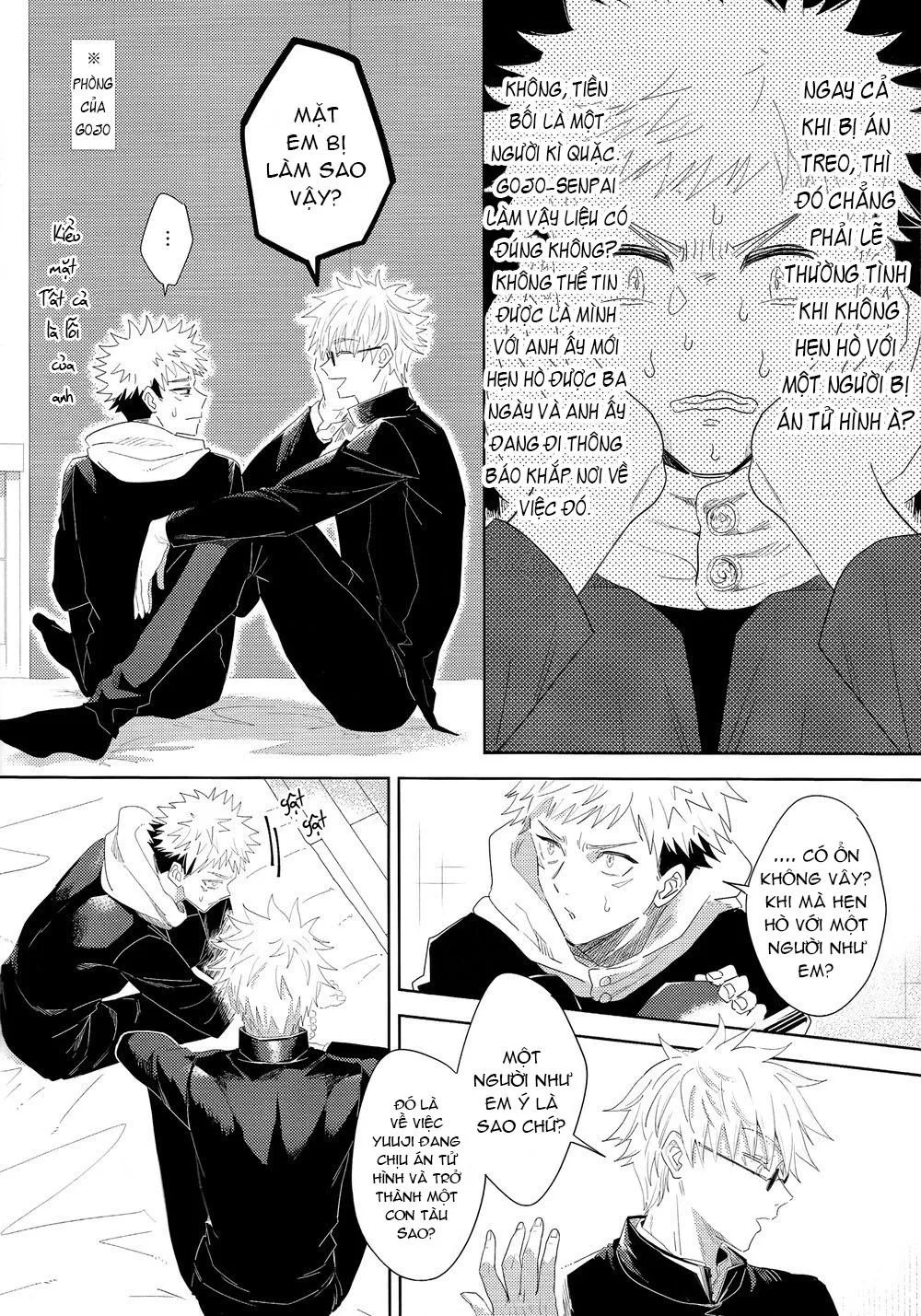 Tổng hợp Goyuu–Jujutsu Kaisen dj Chapter 4 Trang 9