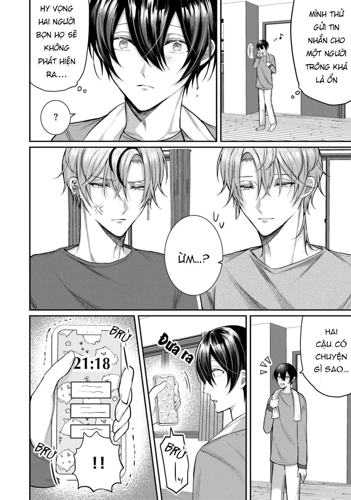 Hai cậu bạn thanh mai trúc mã đều là bạn trai tôi Chapter 2 Trang 8