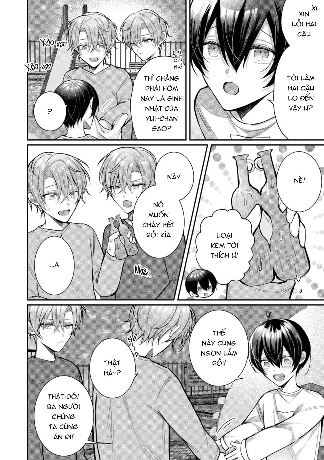 Hai cậu bạn thanh mai trúc mã đều là bạn trai tôi Chapter 11 Trang 4