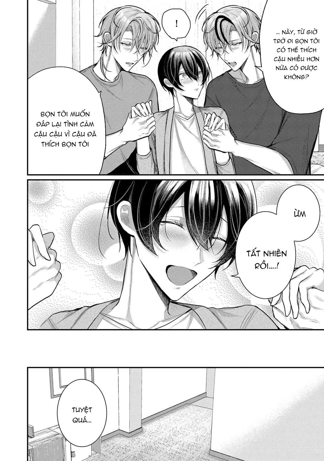 Hai cậu bạn thanh mai trúc mã đều là bạn trai tôi Chapter 12 Trang 14