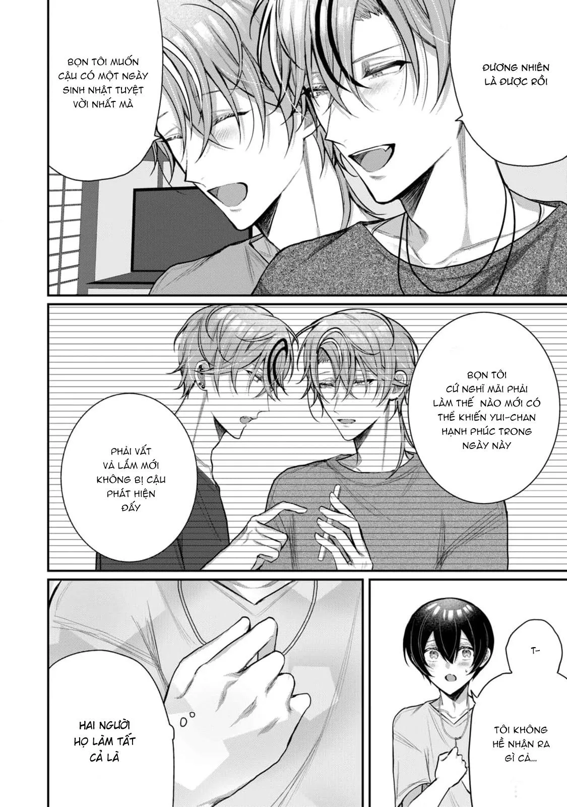 Hai cậu bạn thanh mai trúc mã đều là bạn trai tôi Chapter 13 Trang 10
