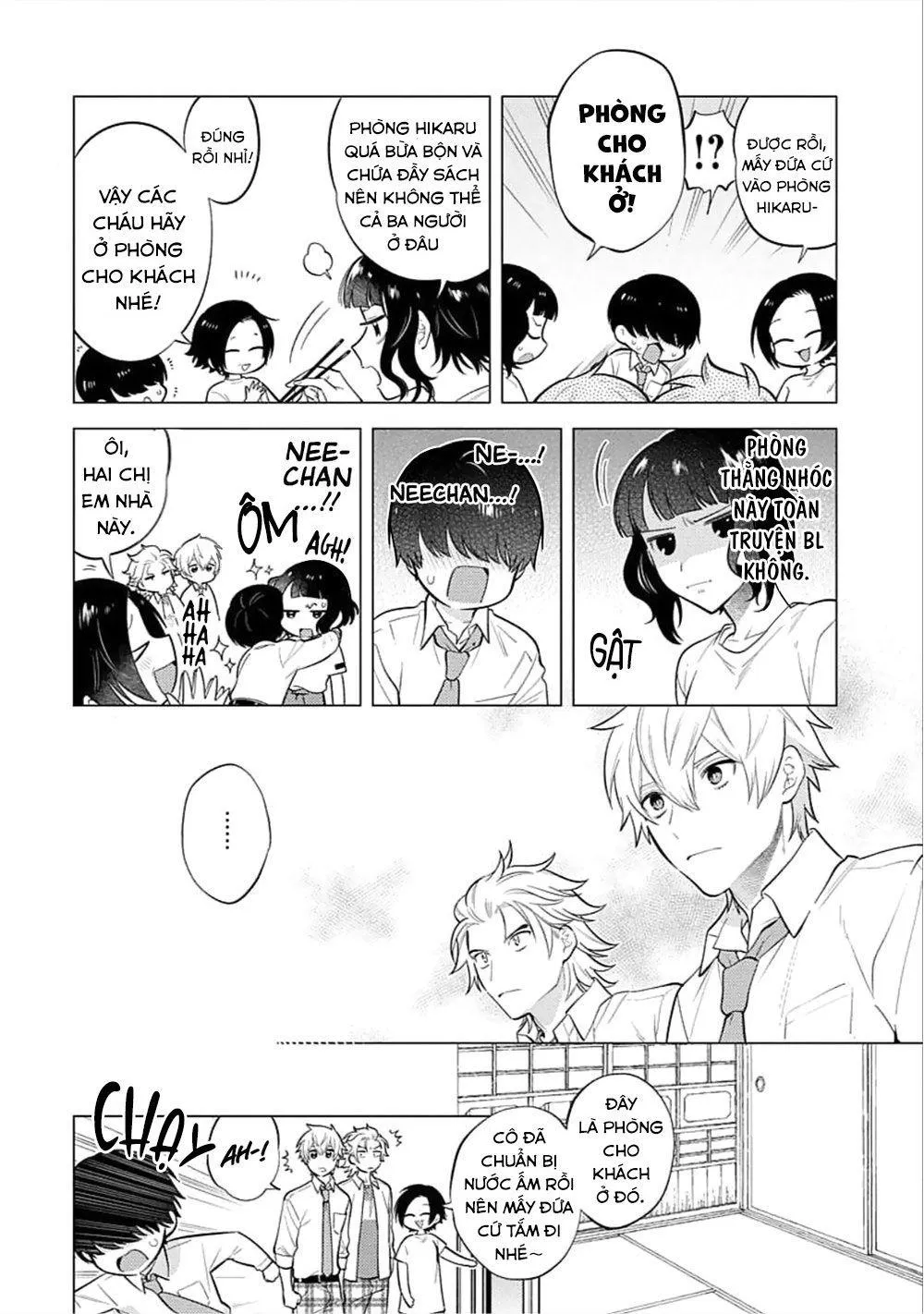 Hanamaru Manga Yin Kana là một cặp song sinh được tôi yêu quý Chapter 2 Trang 8