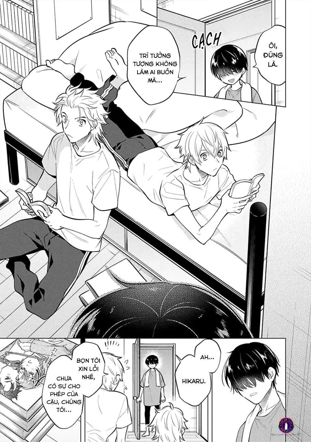 Hanamaru Manga Yin Kana là một cặp song sinh được tôi yêu quý Chapter 2 Trang 15