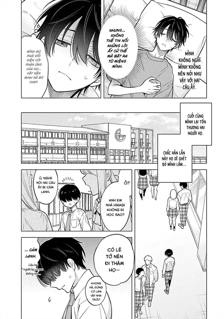 Hanamaru Manga Yin Kana là một cặp song sinh được tôi yêu quý Chapter 5 Trang 8