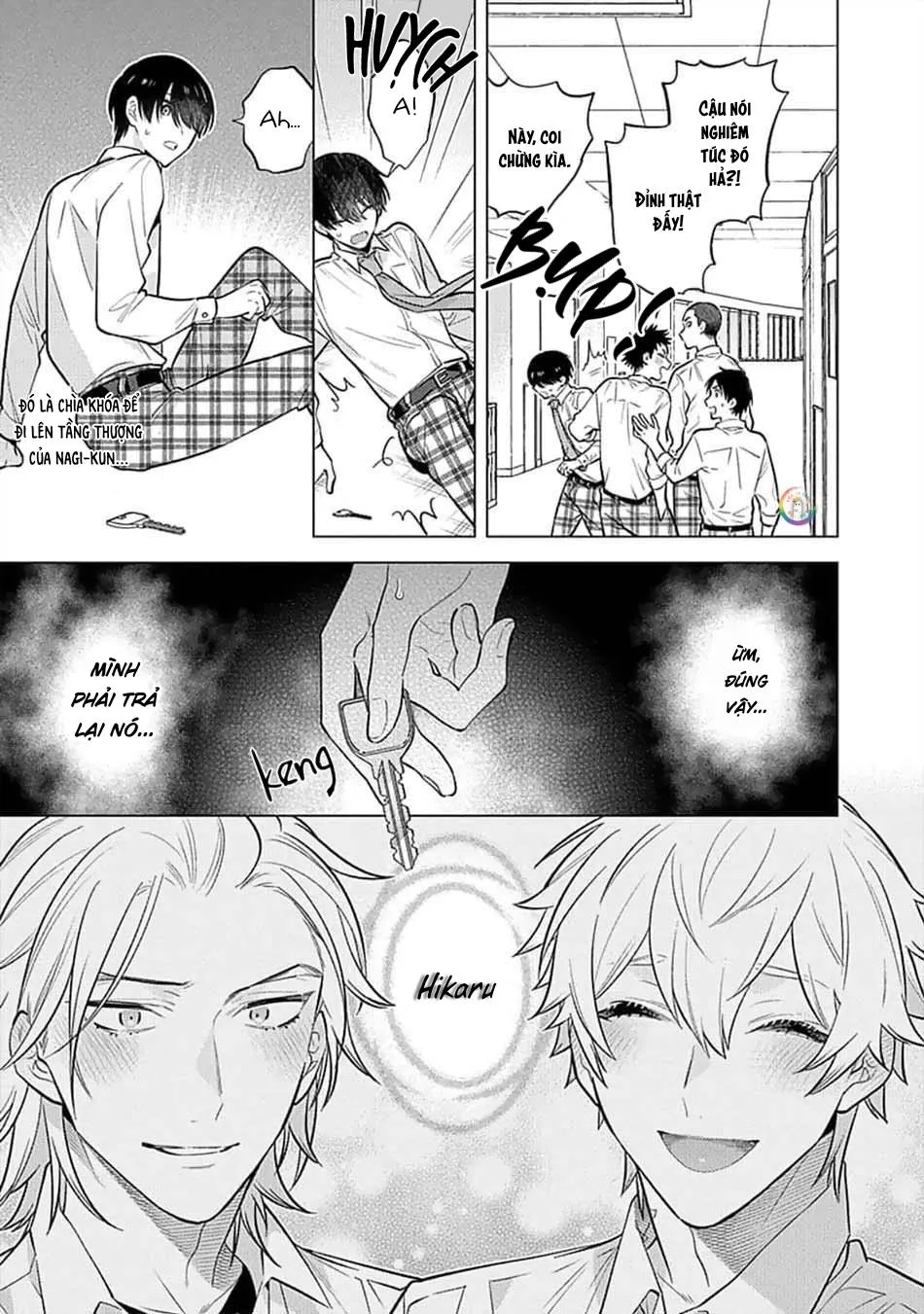 Hanamaru Manga Yin Kana là một cặp song sinh được tôi yêu quý Chapter 5 Trang 9