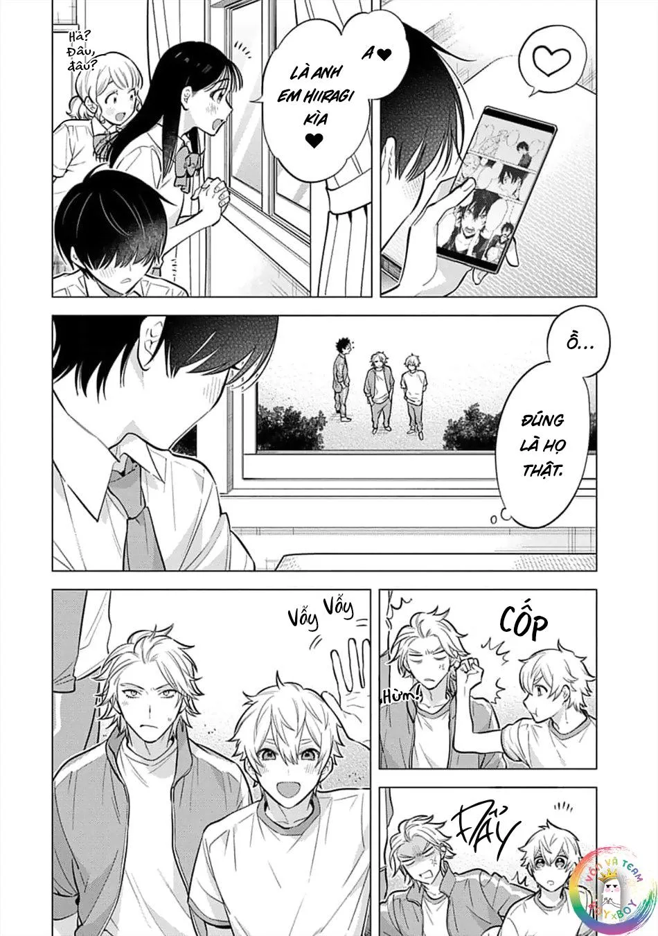 Hanamaru Manga Yin Kana là một cặp song sinh được tôi yêu quý Chapter 6 Trang 8