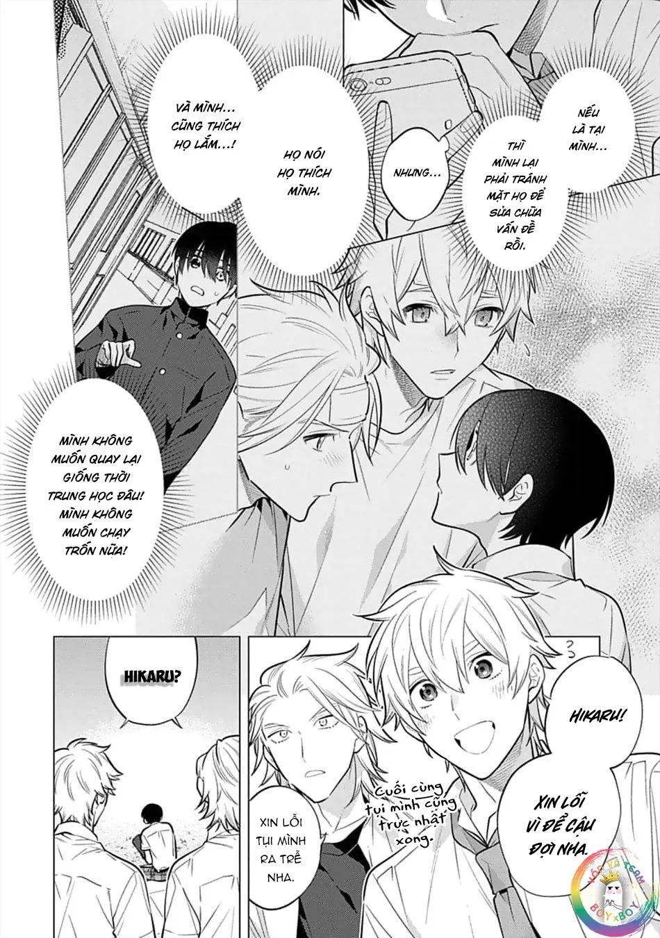 Hanamaru Manga Yin Kana là một cặp song sinh được tôi yêu quý Chapter 6 Trang 14