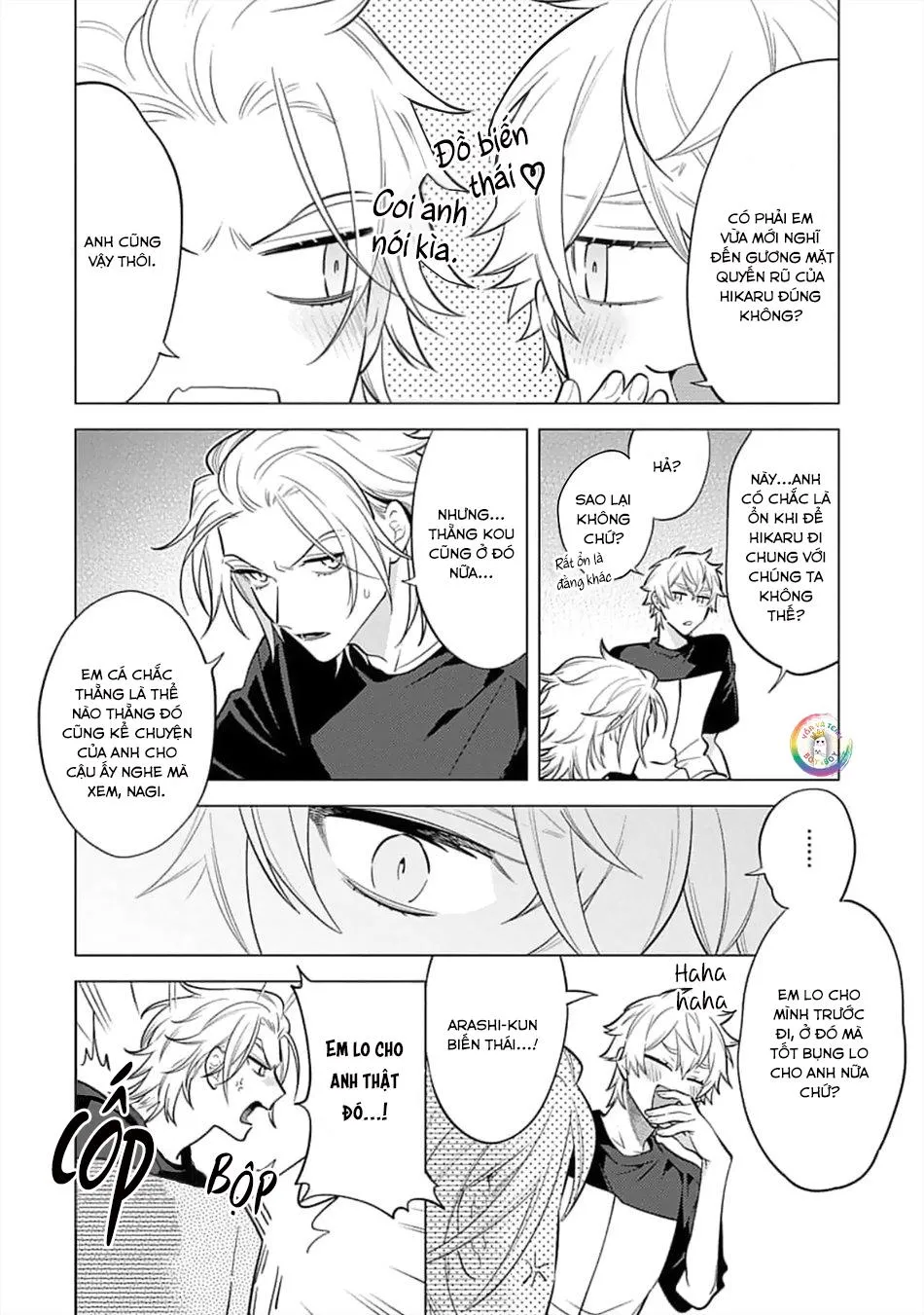 Hanamaru Manga Yin Kana là một cặp song sinh được tôi yêu quý Chapter 8 Trang 4