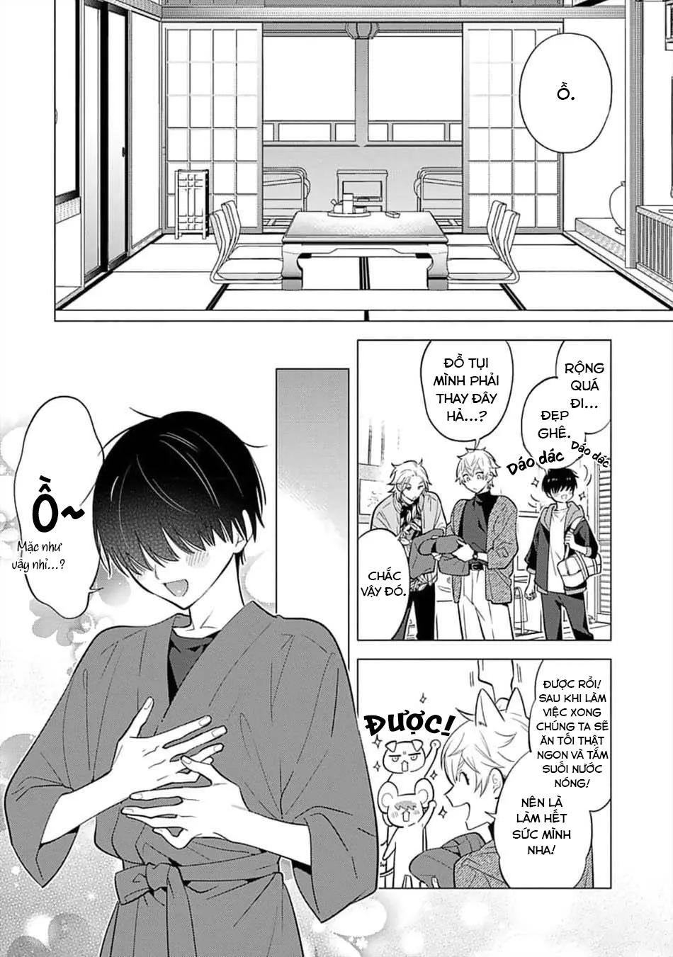Hanamaru Manga Yin Kana là một cặp song sinh được tôi yêu quý Chapter 9 Trang 11